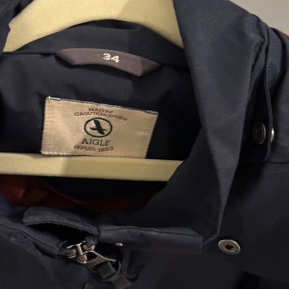 Algie Gore Tex Jacket in Navy Blue - Picture 4 of 4